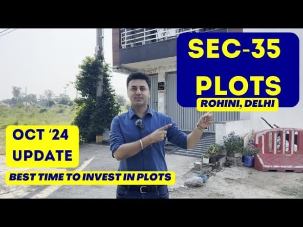 plot for sale in rohini sector 35