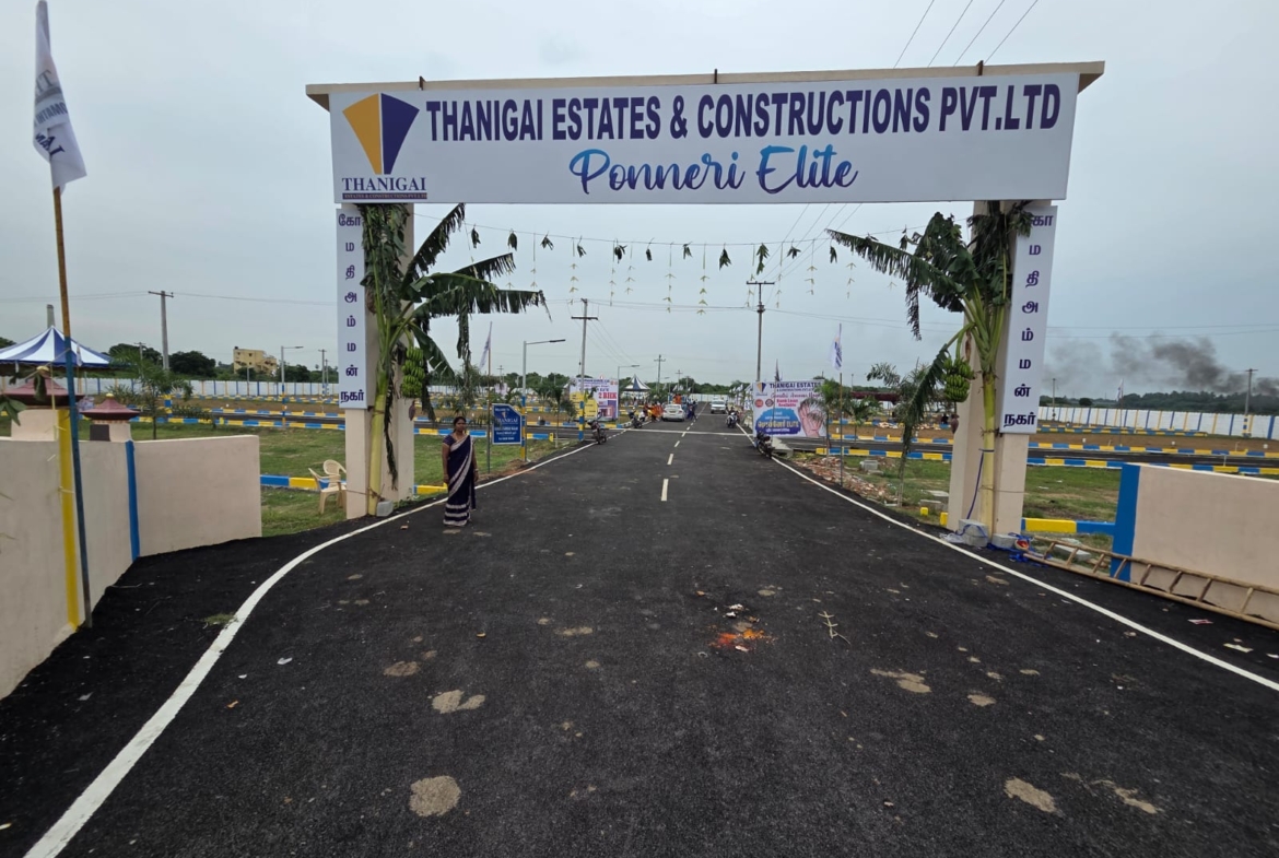 Plot for sale in Ponneri