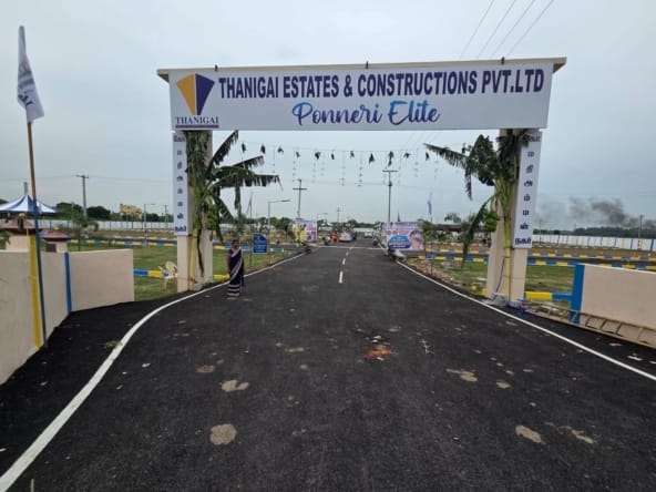 Plot for sale in Ponneri