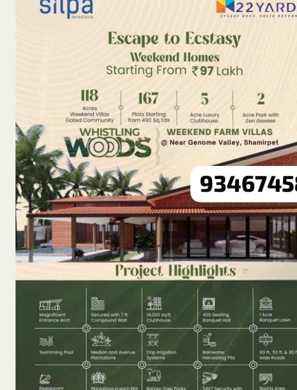 Plots for Sale in Shamirpet