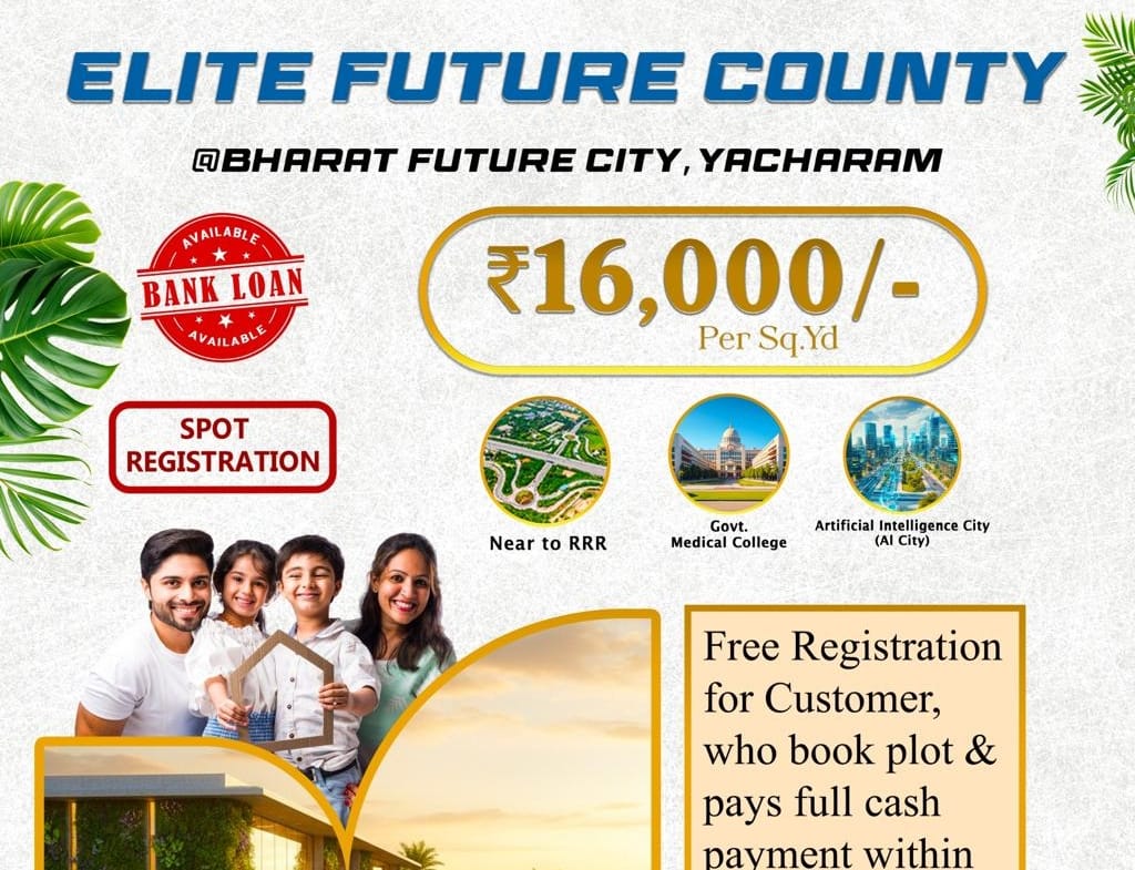 Plots for Sale in Yacharam