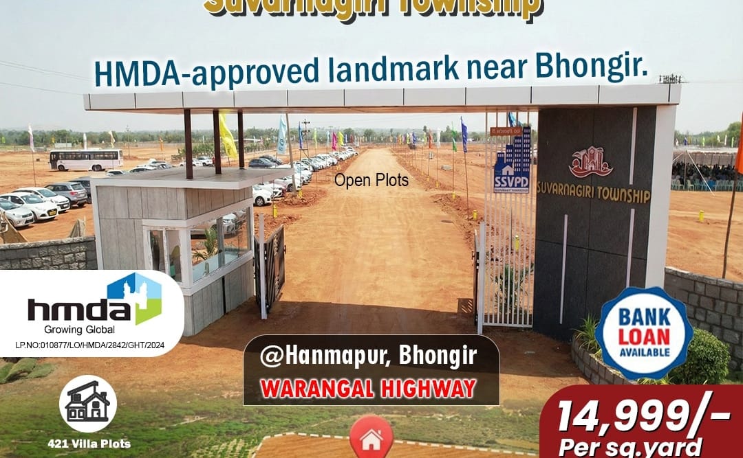 Plots for sale in Bhongir