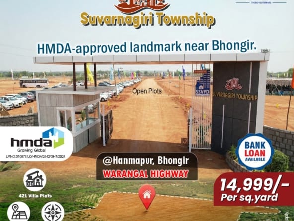 Plots for sale in Bhongir