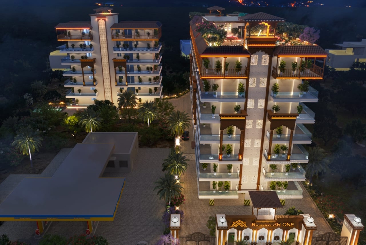 Luxurious 1BHK Flat for Sale in Rishikesh