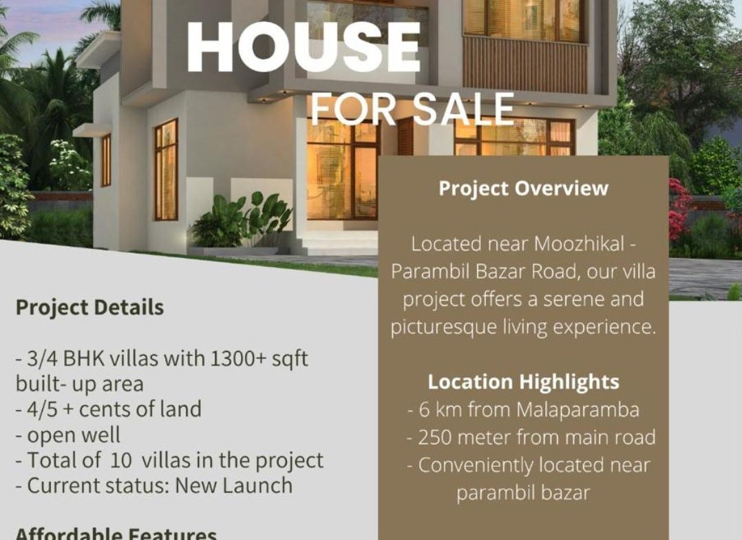 Villa for Sale in Kozhikode