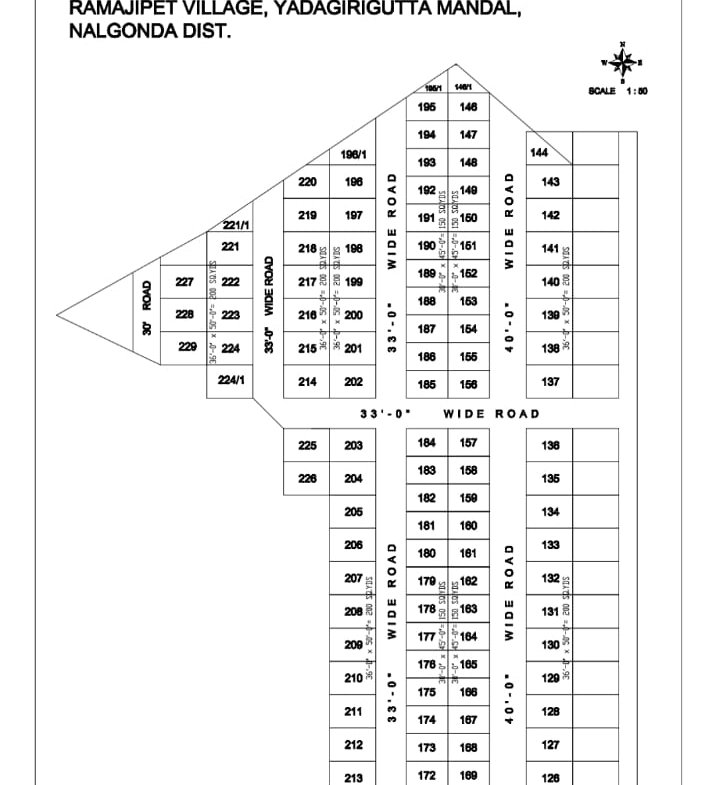 Plots in Yadagirigutta for sale